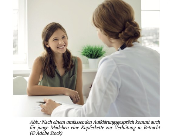 Teenager in der Praxis –typische Fragen aus der Sprechstunde Heute: Kupferkette