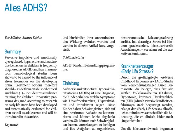 Alles ADHS?