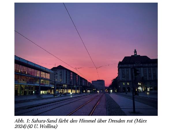 »Dust in the wind «: Sahara-Staub und das Risiko infektiöser Dermatosen