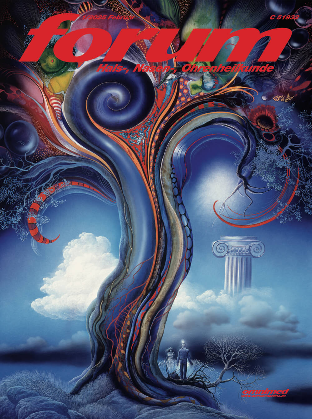 HNO Magazin Cover Illustration Omnimed
